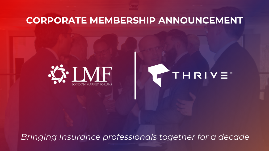 Thrive Corporate Member Announcement - 25th September 2024